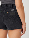 Wrangler Črne ženske kratke hlače iz džinsa Wrangler