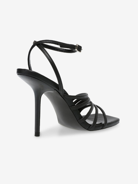 Steve Madden Steve Madden All In Black Sandali s peto