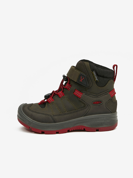 Keen Kaki dekliški zunanji usnjeni gležnjarji Keen Redwood Mid