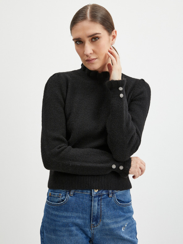 Orsay Črn ženski pulover ORSAY