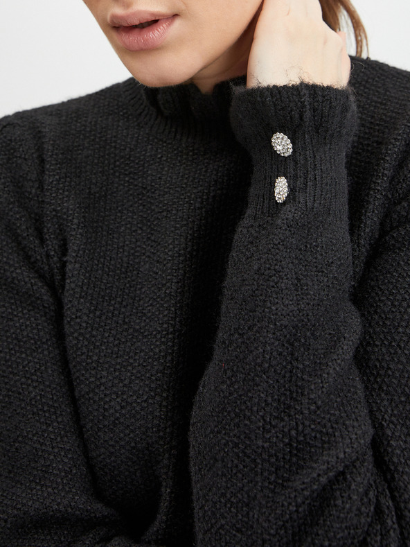 Orsay Črn ženski pulover ORSAY