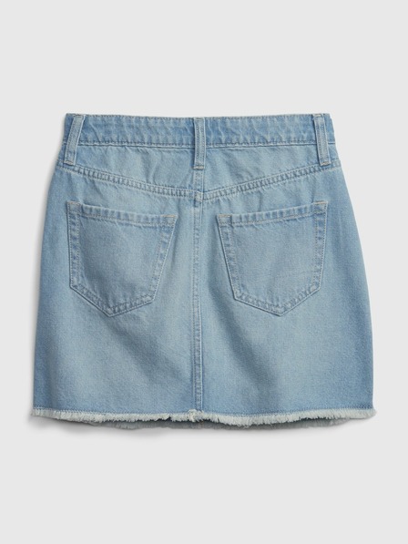 GAP Otroško jeans krilo GAP