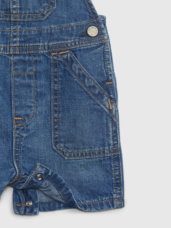 GAP Detské džínsové šortky s trakmi GAP