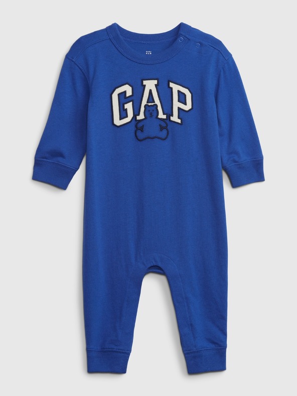 GAP Baby kombinezon z logom Gap GAP