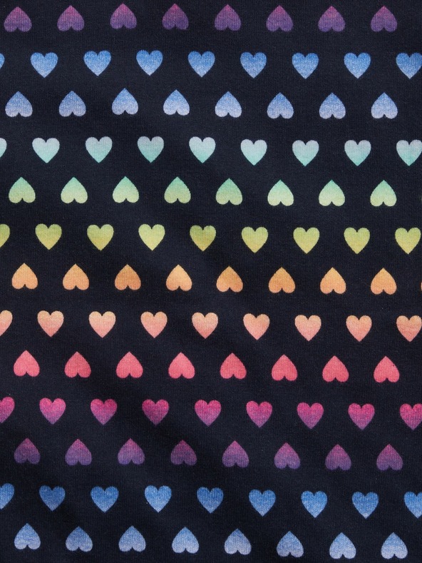 GAP Detské pyžamo so srdíčkami GAP