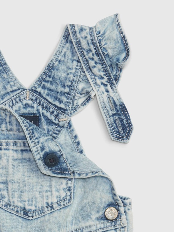 GAP Detské džínsové šortky s trakmi GAP