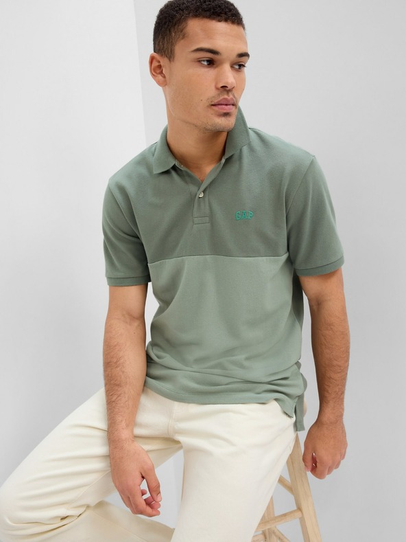 GAP Polo majica z logom Gap GAP