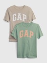 GAP Detské tričká s logom, 2 ks GAP
