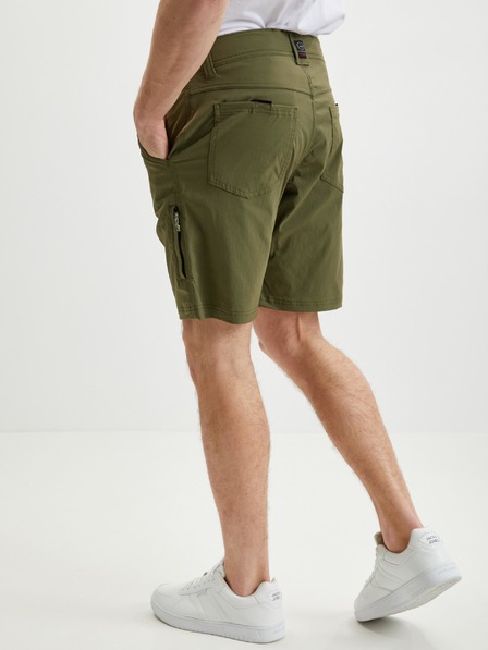 Wrangler Moške hlače Wrangler s pasom v barvi kaki