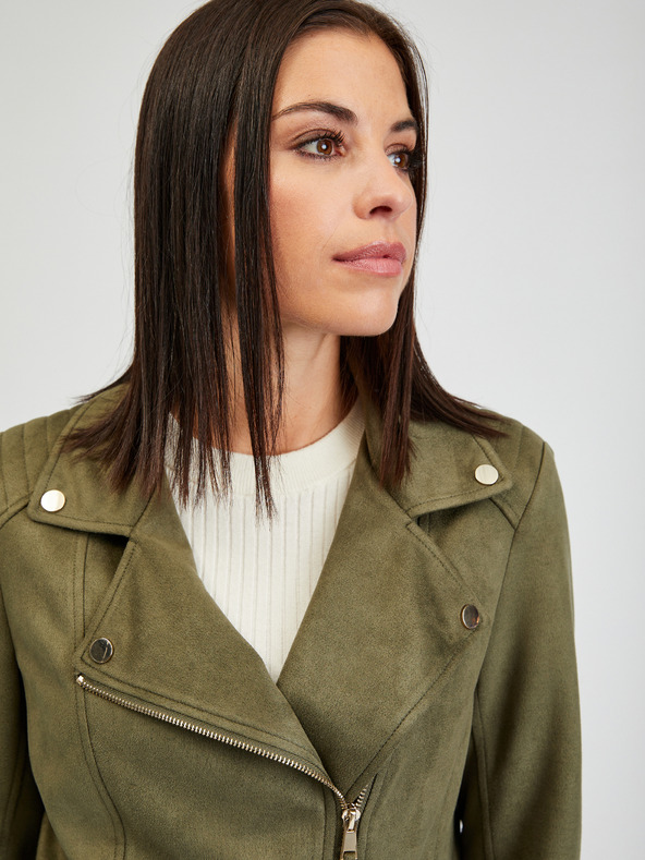 Orsay Kaki ženska jakna iz semiša ORSAY Tina