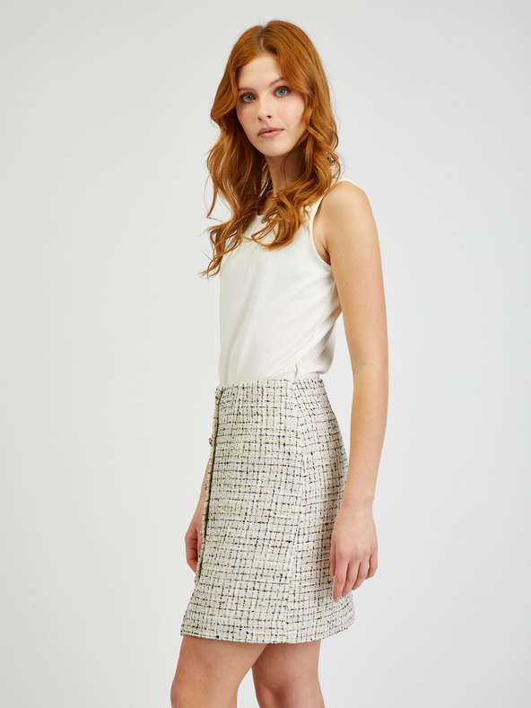 Orsay Bež žensko tvidasto krilo ORSAY