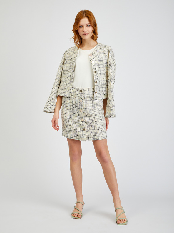 Orsay Bež žensko tvidasto krilo ORSAY