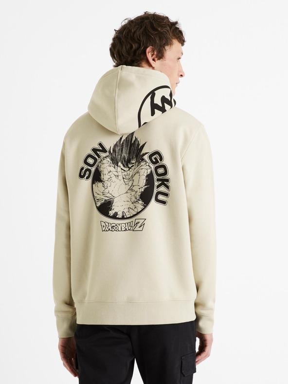 Celio Bežna moška majica s kapuco Celio Dragon Ball Z