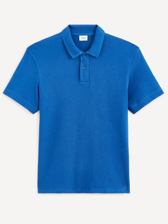 Celio Modra moška polo majica Celio Dechris
