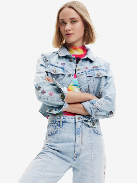 Desigual Desigual Soho svetlo modra ženska jakna iz džinsa