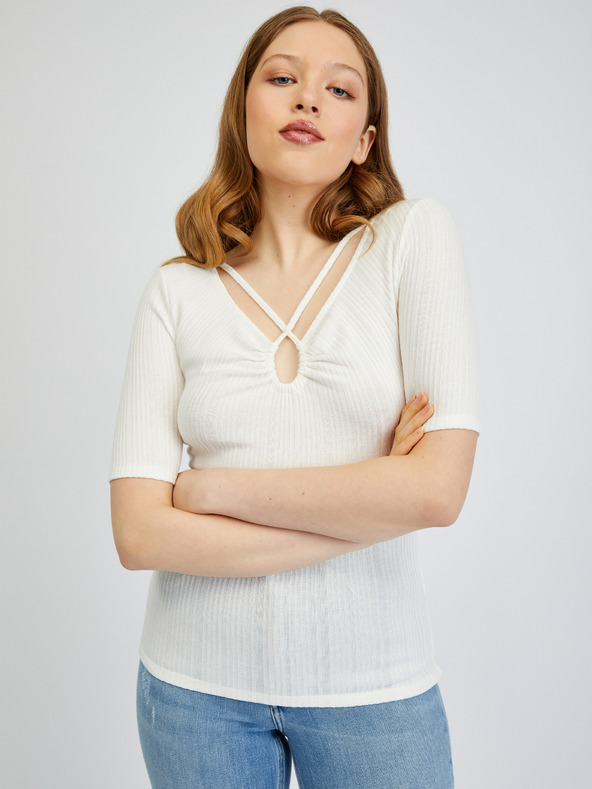 Orsay Bela ženska majica ORSAY