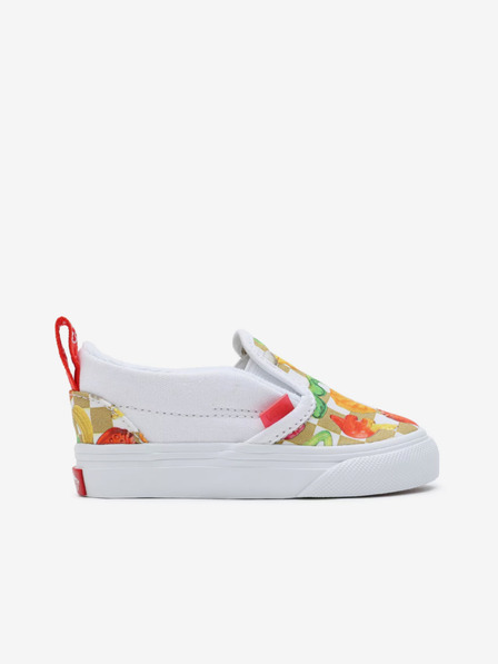 Vans Bele otroške vzorčaste superge VANS Haribo
