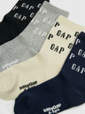 GAP Otroške nogavice z logom, 4 pari GAP