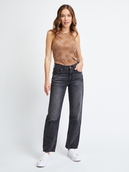 GAP Džínsy uvoľnené Mid Rise Distressed '90s GAP