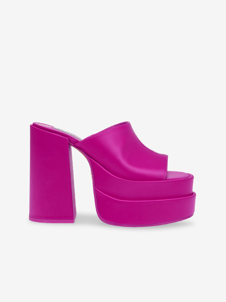 Steve Madden Temno vijolični ženski copati s peto Steve Madden