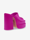 Steve Madden Temno vijolični ženski copati s peto Steve Madden