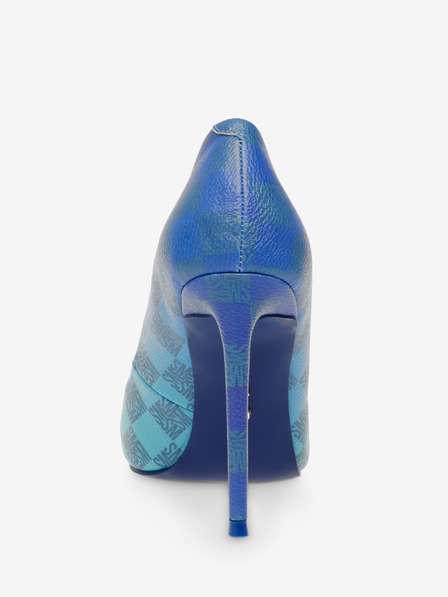 Steve Madden Modro-zeleni ženski karirasti čevlji Steve Madden