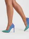Steve Madden Modro-zeleni ženski karirasti čevlji Steve Madden