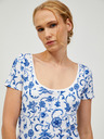 Orsay Modro-bela vzorčasta majica ORSAY