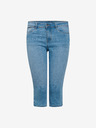 Orsay Modre denim tričetrtinske kratke hlače ORSAY