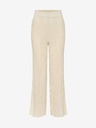 Orsay bež široke rebraste hlače ORSAY
