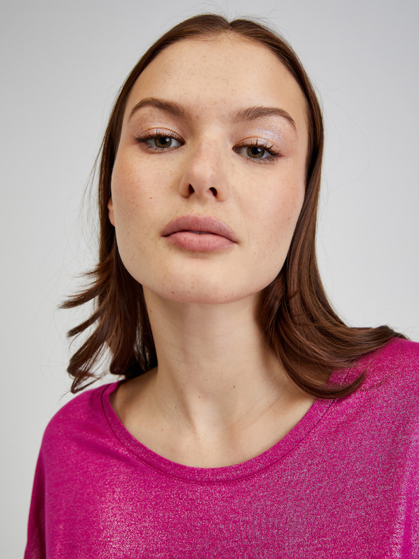 Orsay Temno rožnata ženska majica ORSAY