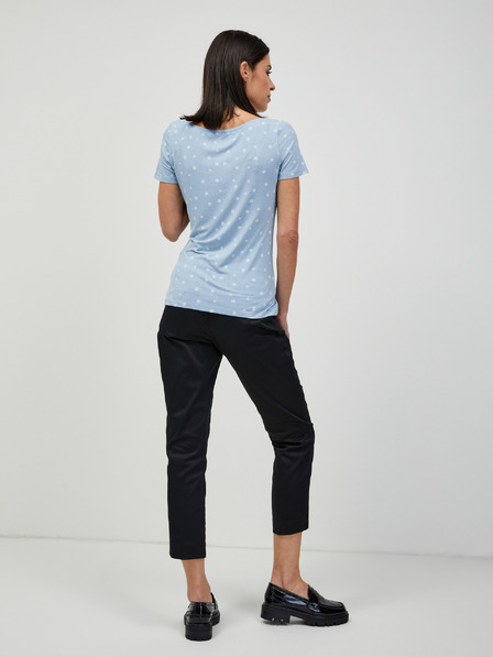 Orsay Svetlo modra cvetlična majica ORSAY