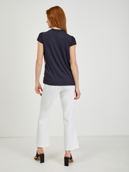 Orsay Črna ženska cvetlična bluza ORSAY