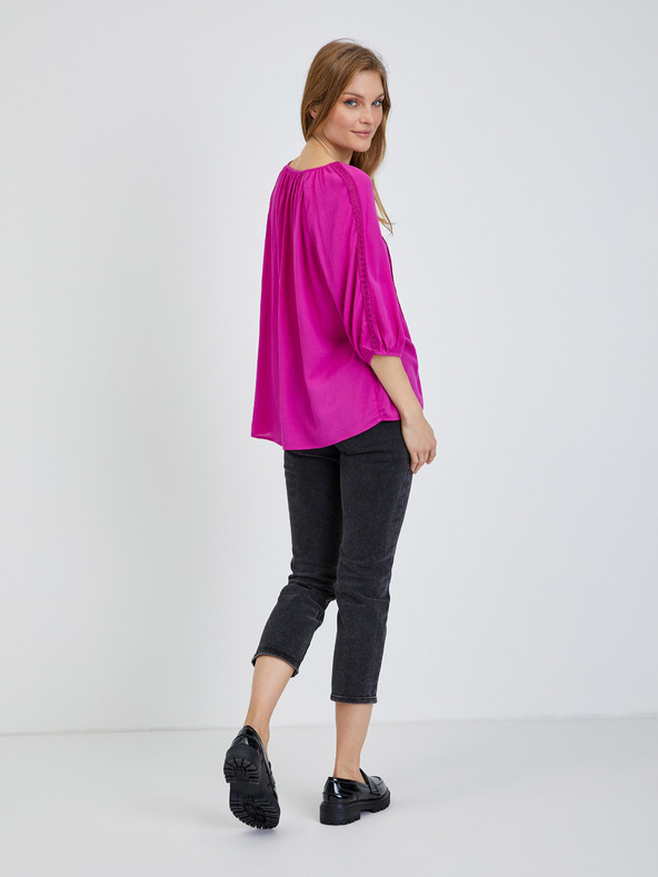 Orsay Temno rožnata bluza ORSAY