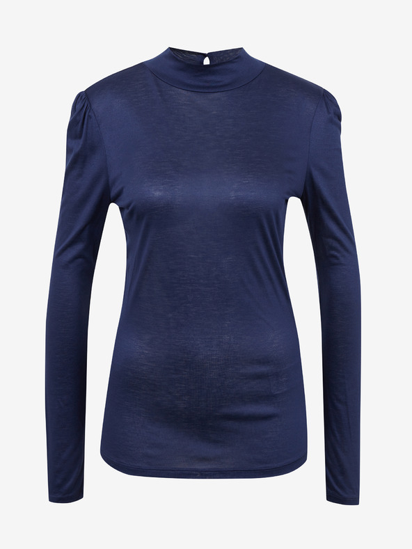Orsay Temno modra majica z dolgimi rokavi ORSAY