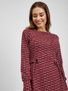 Orsay Rdeče ženske vzorčaste obleke ORSAY