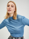 Orsay Modra ženska majica z dolgimi rokavi ORSAY