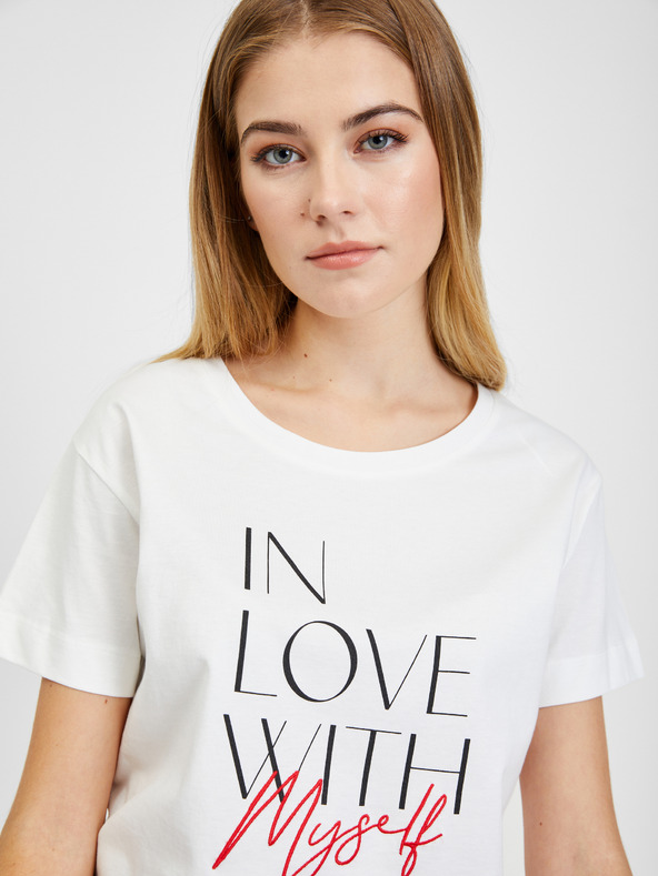 Orsay Bela ženska majica ORSAY