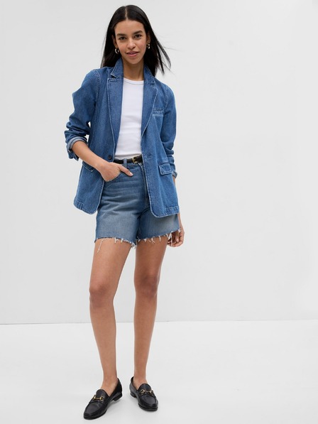 GAP Jeans kratke hlače high rise GAP