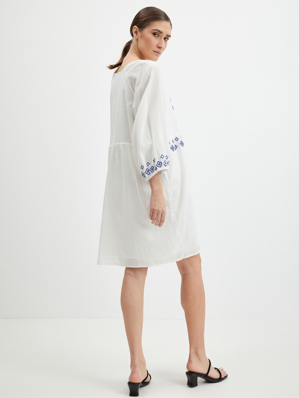 Orsay Bela ženska obleka ORSAY