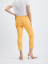 Orsay Oranžne ženske skrajšane skinny fit kavbojke ORSAY