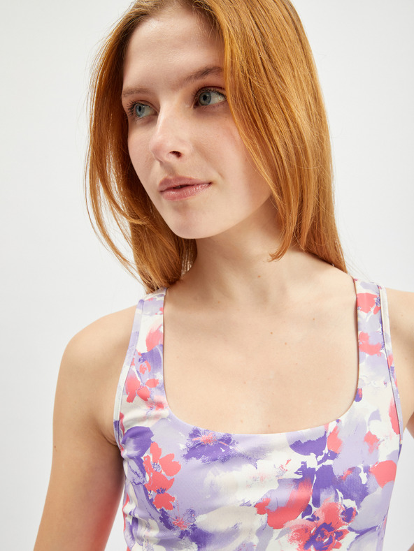 Orsay Svetlo vijoličast ženski cvetličen športni modrček ORSAY