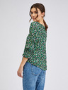 Orsay Zelena ženska vzorčasta bluza ORSAY