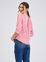 Orsay Belo-rožnata ženska črtasta bluza ORSAY