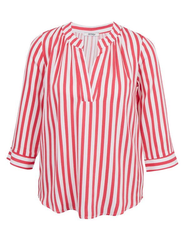 Orsay Belo-rožnata ženska črtasta bluza ORSAY