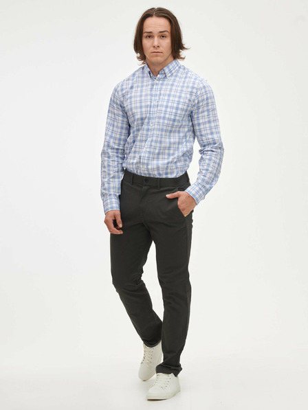 GAP Khaki slim fit hlače GapFlex GAP