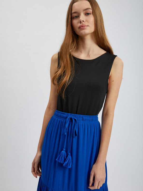 Orsay Modro žensko maksi krilo ORSAY