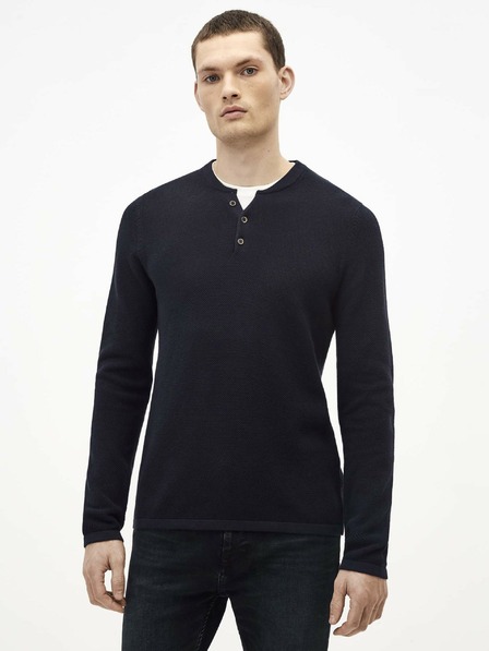 Celio Temno moder pulover Celio Techillpic