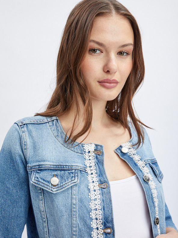 Orsay Svetlo modra ženska denim jakna ORSAY