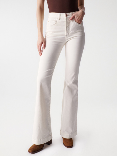 Salsa Jeans Kremaste ženske hlače Salsa Jeans Glamour